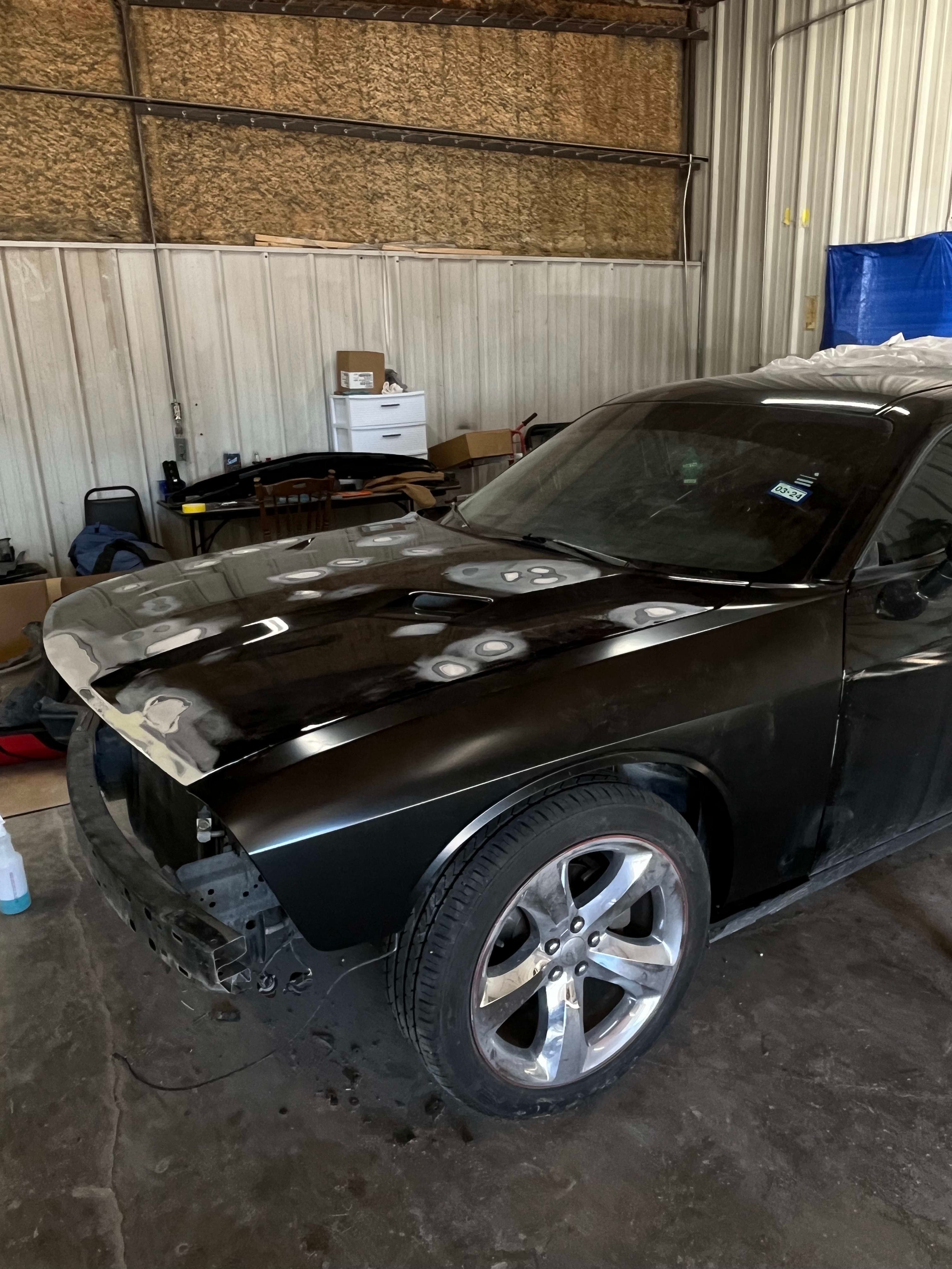 Dodge Challenger repair stage 2