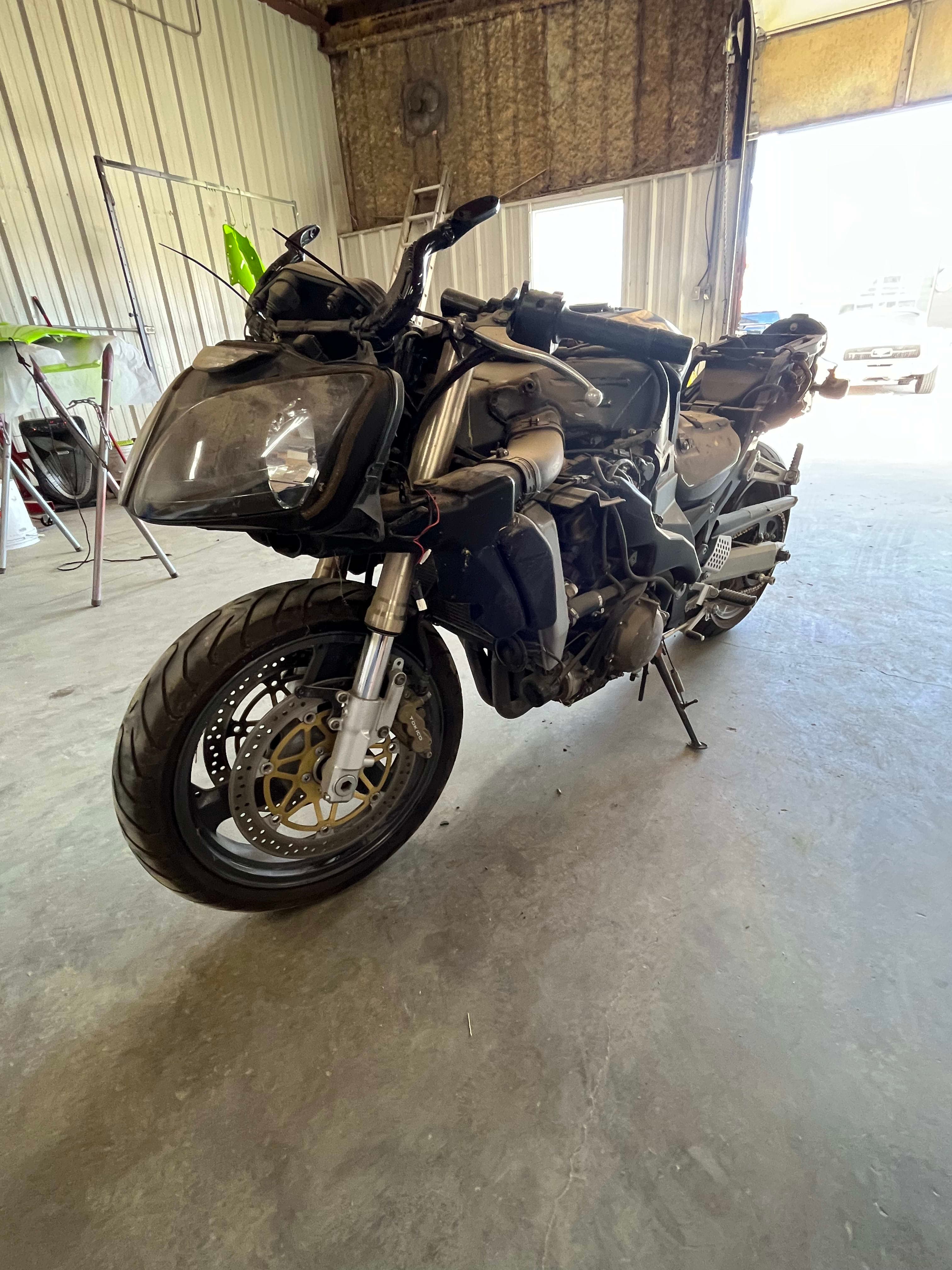 Ninja bike repair stage 1