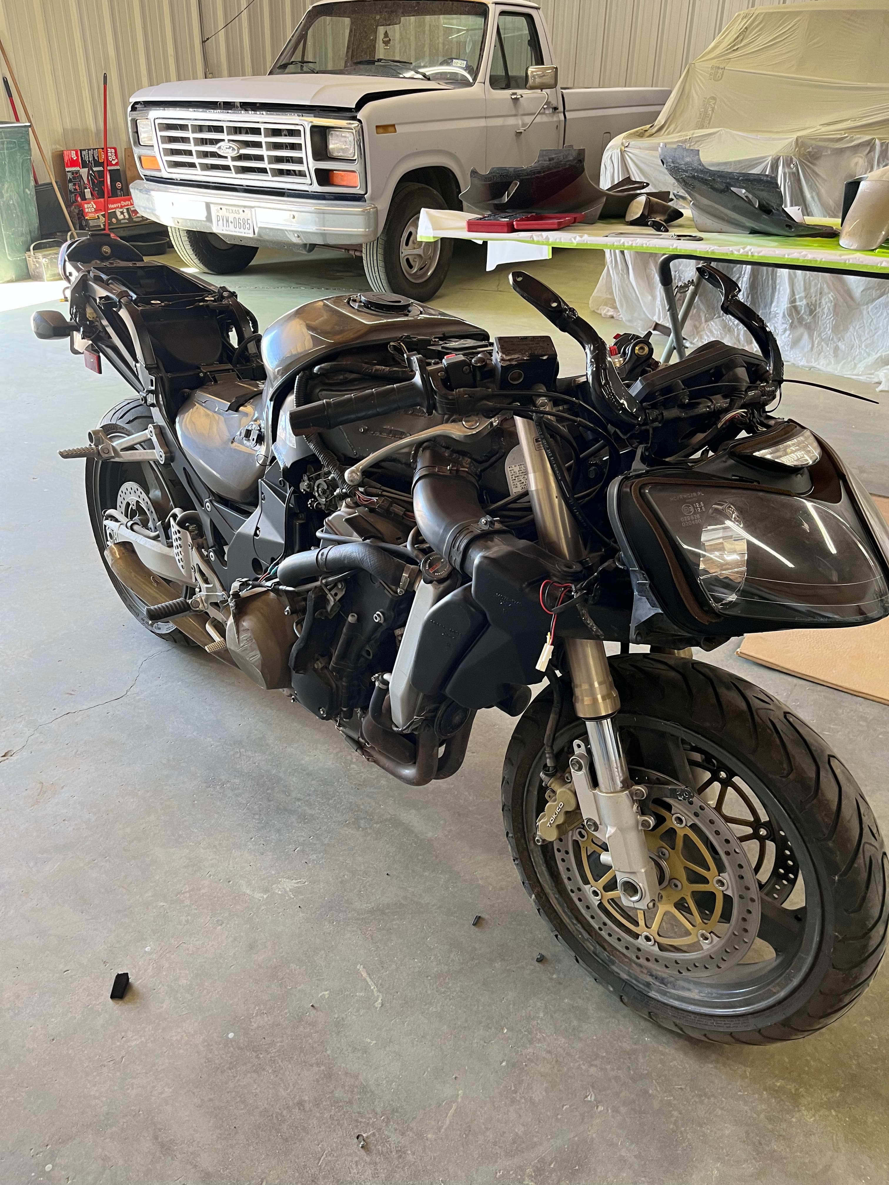 Ninja bike repair stage 2